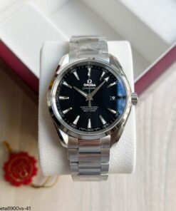 OMEGA SEAMASTER AQUA TERRA CO-AXIAL 41MM PRATA PRETO