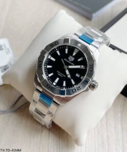 SUPER CLONE MÁQUINA ETA – TAG HEUER AQUARACER CALIBRE 5 PRETO 43MM