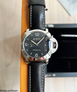 PANERAI LUMINOR MARINA PRATA PRETO 44MM