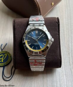 BREITLING CHRONOMAT PRATA AZUL 41MM