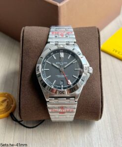 BREITLING CHRONOMAT PRATA CINZA 41MM
