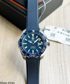 SUPER CLONE MAQUINA ETA – TAG HEUER AQUARECER CALIBRE 5 AZUL 41MM