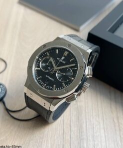 HUBLOT CLASSIC FUSION CHRONOGRAPH PRATA 45MM