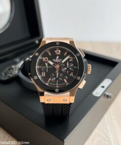 HUBLOT BIG BANG 44MM ROSE PRETO