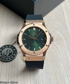 HUBLOT CLASSIC FUSION 42MM ROSE VERDE