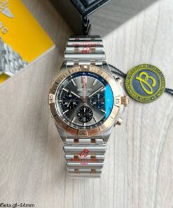BREITLING CHRONOMAT PRATA ROSE 42MM CINZA