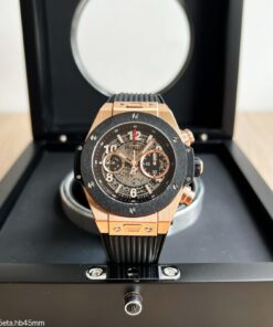 HUBLOT BIG BANG UNICO 44MM ROSE PRETO