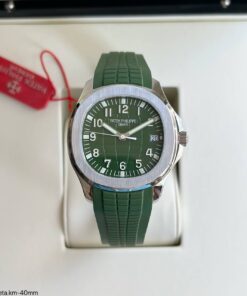 PATEK PHILIPPE AQUANAUT 40MM VERDE 5168G