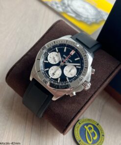 BREITLING CHRONOMAT BORRACHA 42MM  PRETO