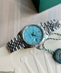 ROLEX DATEJUST AZUL TIFFANY JUBILEE 41MM