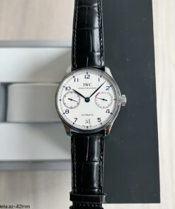 IWC PORTUGUESE PRATA 42MM IW500107