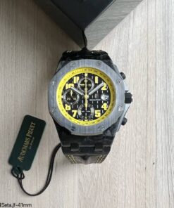 AUDEMARS PIGUET ROYAL OAK OFFSHORE 42MM COURO PRETO