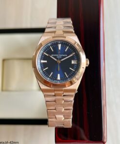 SUPER CLONE MÁQUINA ETA – VACHERON CONSTANTIN OVERSEAS ROSE AZUL 42MM