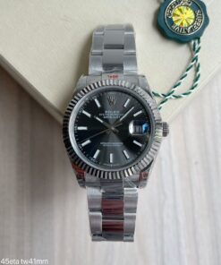 ROLEX DATEJUST CINZA OYSTER 41MM 126334