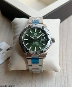SUPER CLONE MÁQUINA ETA – TAG HEUER AQUARACER CALIBRE 5 VERDE 43MM