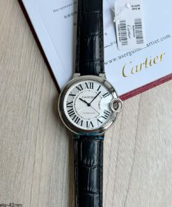CARTIER BALLON BLEU COURO 42MM