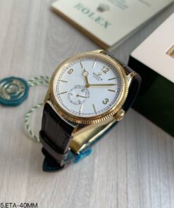 ROLEX 1908 DOURADO BRANCO 39MM