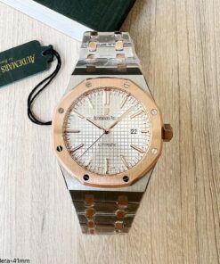AUDEMARS PIGUET ROYAL OAK 41MM PRATA ROSE