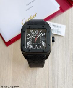 CARTIER SANTOS PRETO PVD 37MM