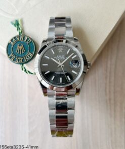 ROLEX DATEJUST CINZA OYSTER 41MM 126330