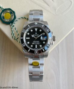SUPER CLONE MÁQUINA ETA ROLEX SUBMARINER DATE 40MM