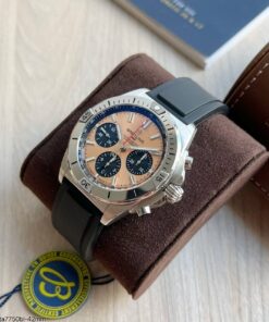 BREITLING CHRONOMAT BORRACHA 42MM SALMAO