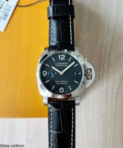 PANERAI LUMINOR MARINA PRATA PRETO 44MM