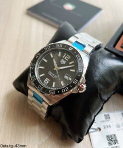 SUPER CLONE MÁQUINA ETA – TAG HEUER FORMULA 1 F1 CINZA 43MM