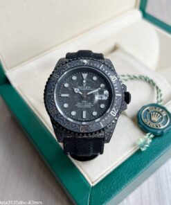 SUPER CLONE MÁQUINA ETA ROLEX SEA DWELLER DIW CARBONO 40MM