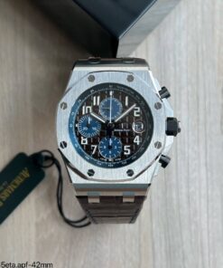 AUDEMARS PIGUET ROYAL OAK OFFSHORE 42MM COURO MARROM