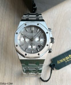 AUDEMARS PIGUET ROYAL OAK 41MM PRATA CINZA