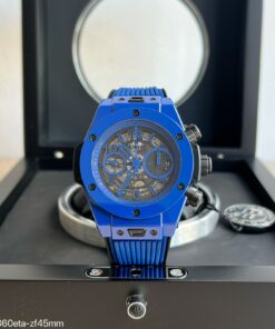 HUBLOT BIG BANG UNICO MAGIC CERÂMICA AZUL 44MM