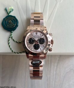 SUPER CLONE MÁQUINA ETA ROLEX DAYTONA ROSE 40MM