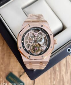 AUDEMARS PIGUET ROYAL OAK 42MM ROSE TOURBILLON