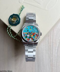 SUPER CLONE MÁQUINA ETA ROLEX OYSTER PERPETUAL 36MM CELEBRATION DIAL