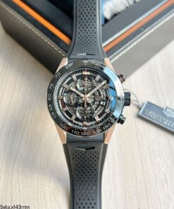 SUPER CLONE MÁQUINA ETA – TAG HEUER CARRERA 01 ROSE 43MM