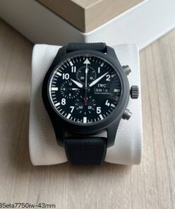 IWC PILOT  PRETO 43MM