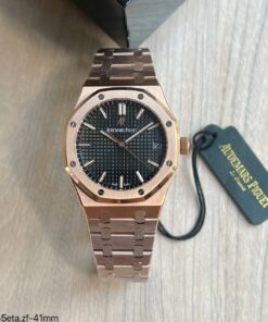 AUDEMARS PIGUET ROYAL OAK 41MM ROSE PRETO