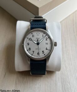IWC MARK XVIII PRATA BRANCO 40MM