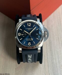 PANERAI LUMINOR GMT PRATA AZUL 44MM