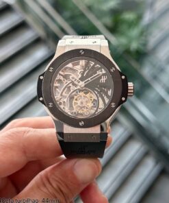 HUBLOT BIG BANG PRATA TOURBILLON 44MM