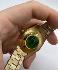 Alternative view of Réplica de Relógio Rolex DayDate Pedras