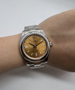 Réplica de Relógio Rolex Oyster colorido