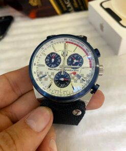 Réplica de Relógio Tag Heuer Couro (4Parafuso)