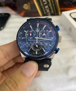Réplica de Relógio Tag Heuer Couro (4Parafuso)