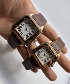 Alternative view of Réplica de Relógio Cartier Santos