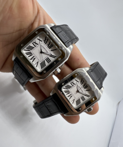 Alternative view of Réplica de Relógio Cartier Santos