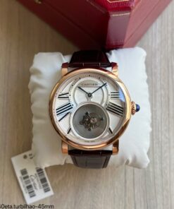 SUPER CLONE MÁQUINA ETA – CARTIER ROTONDE MYSTERIOUS ROSE 45MM