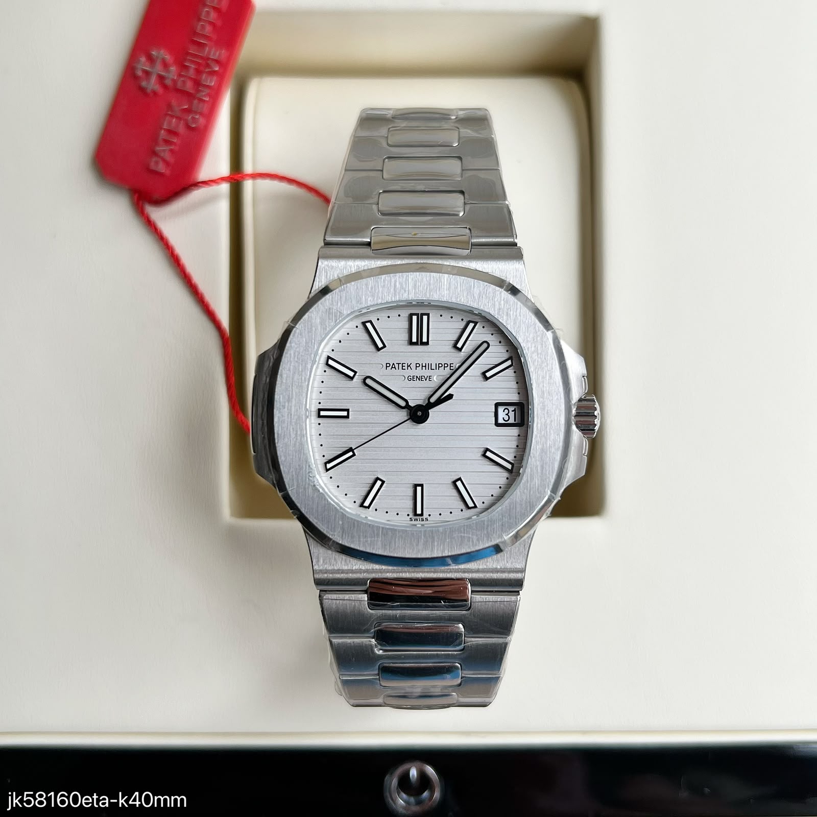 Super Clone Maquina ETA - Patek Philippe Nautilus