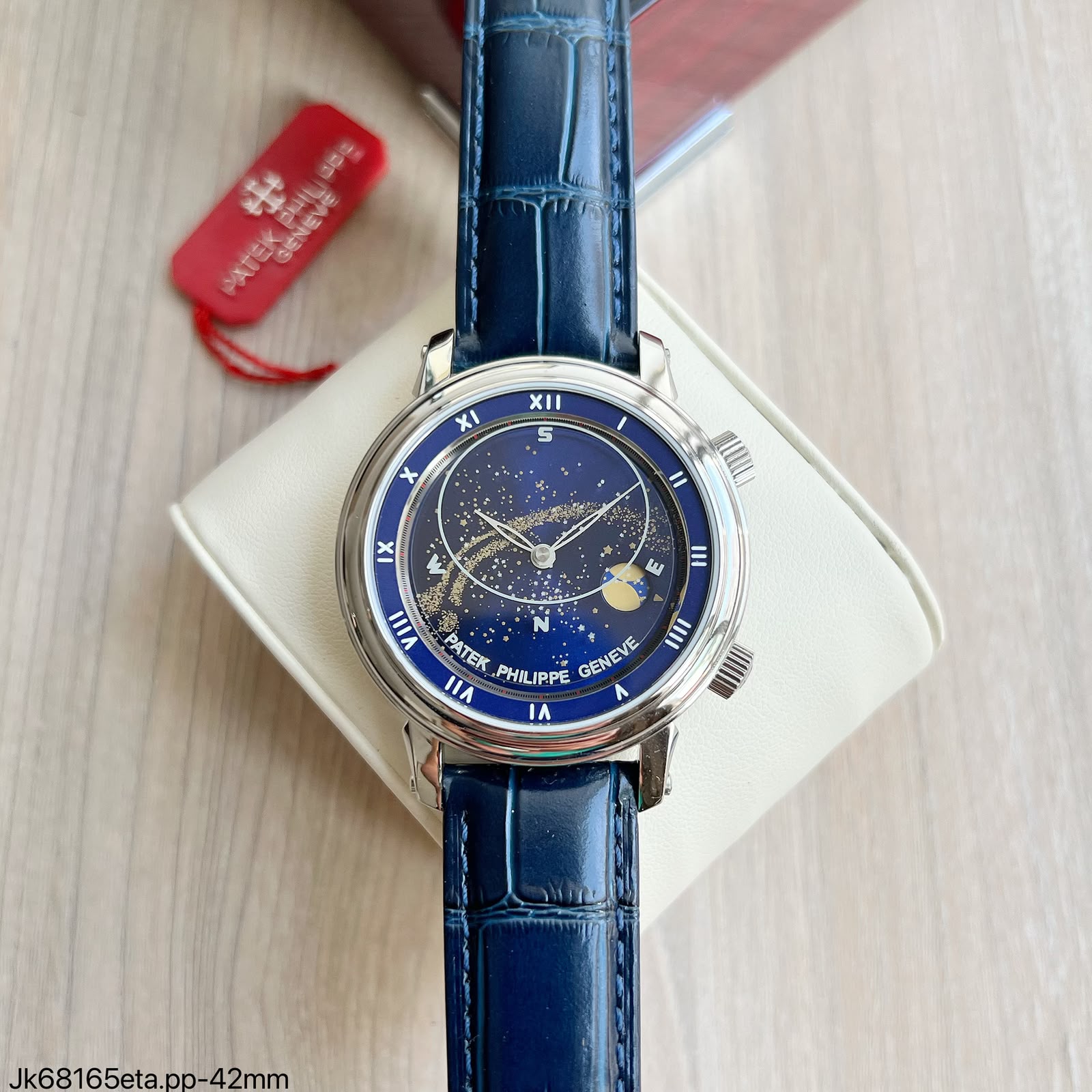 Super Clone Maquina ETA - Patek Philippe Grand Complications - Céu Estrelado